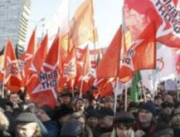 Rusya'da Putin'i protesto gösterileri Rusya'da Putin'i protesto gösterileri